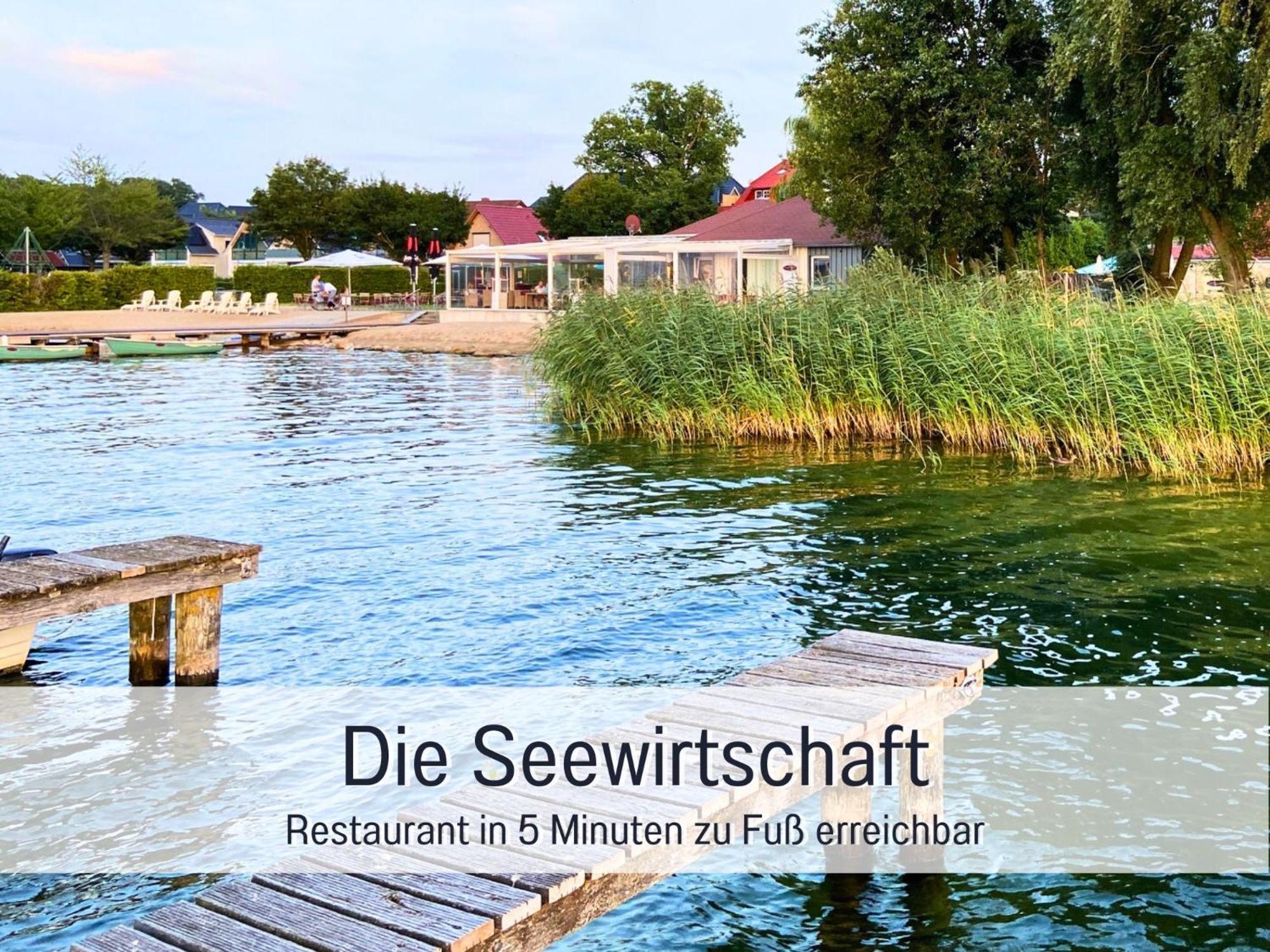 Strandhaus Mathea - Ruhige Lage Direkt Am Fleesensee - Parkplatz, Kamin, Sauna - Familienfreundlich Unter Göhren Екстериор снимка