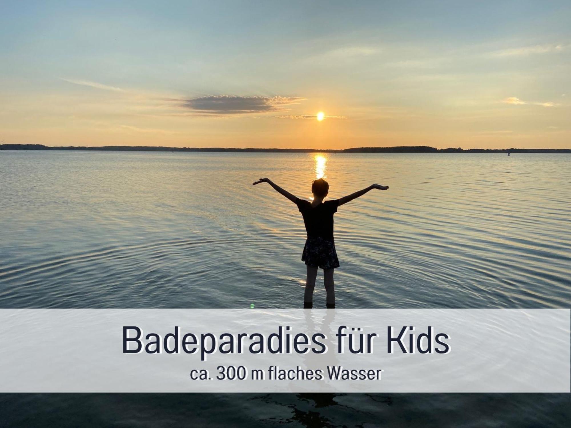 Strandhaus Mathea - Ruhige Lage Direkt Am Fleesensee - Parkplatz, Kamin, Sauna - Familienfreundlich Unter Göhren Екстериор снимка