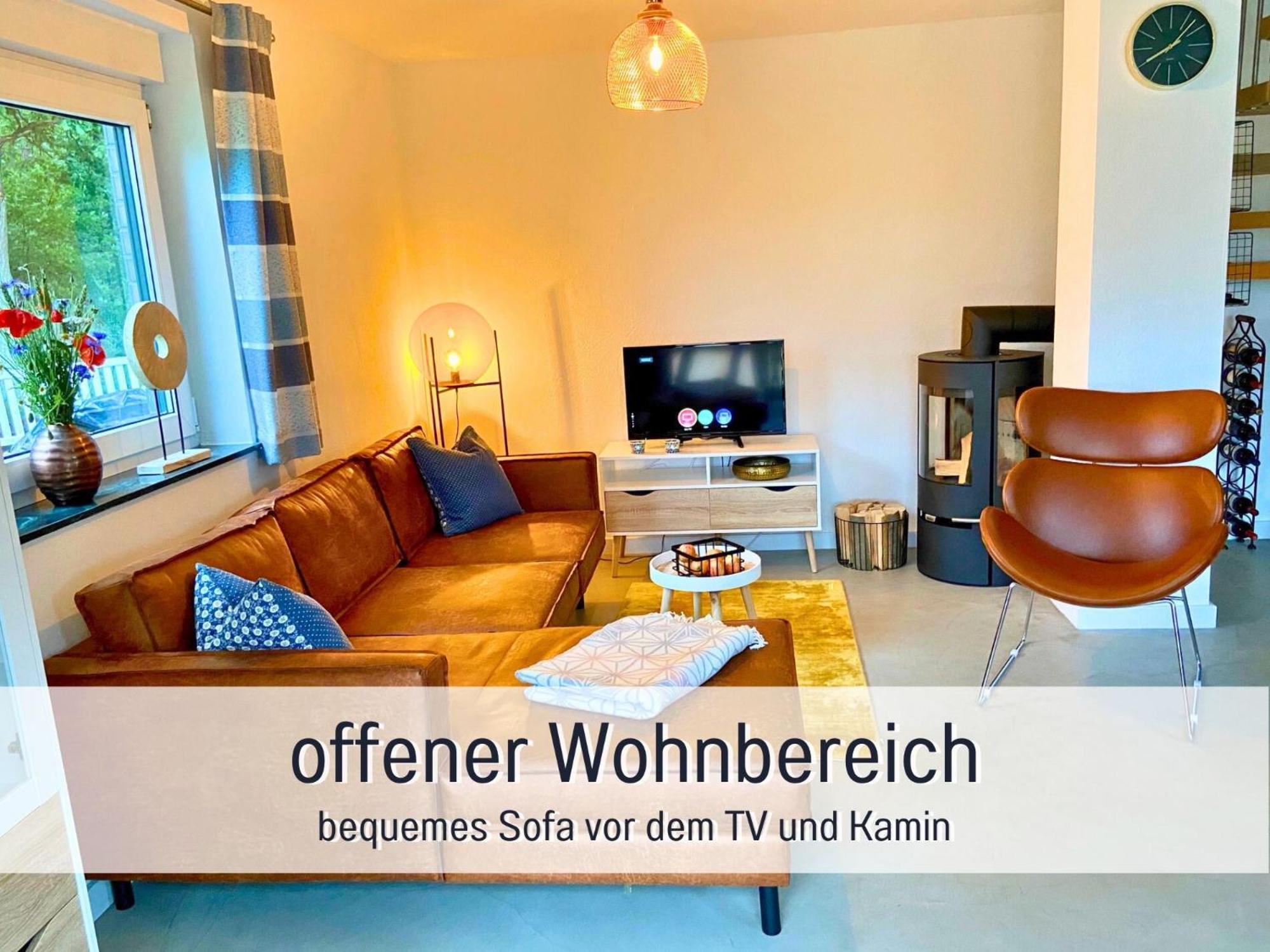 Strandhaus Mathea - Ruhige Lage Direkt Am Fleesensee - Parkplatz, Kamin, Sauna - Familienfreundlich Unter Göhren Екстериор снимка